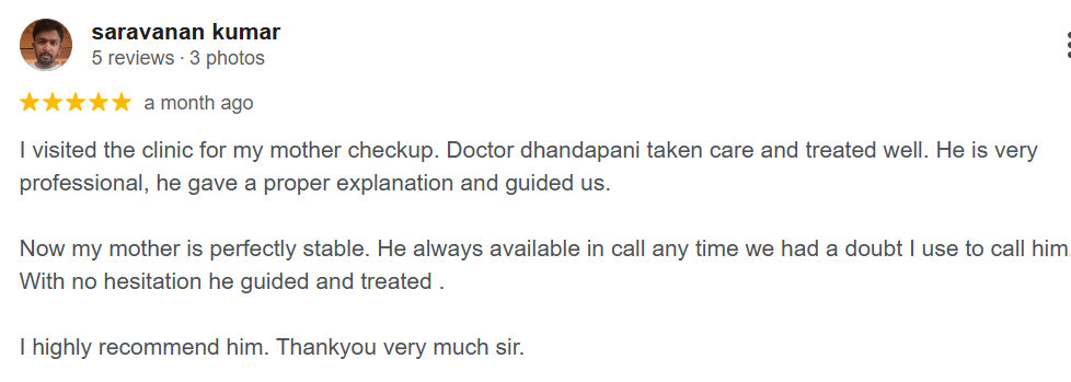 Patient review 2